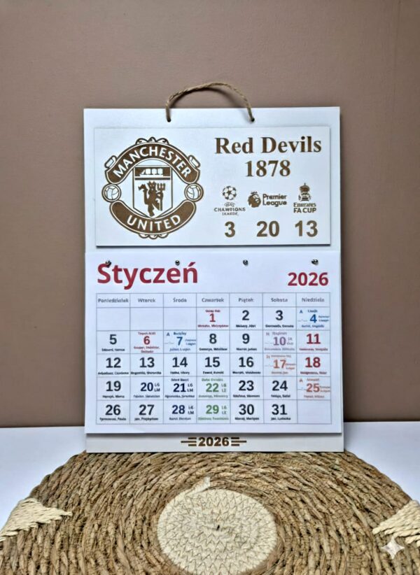 3 Kalendarz Kibica + Terminarz Sezonu | Herb Grawerowany