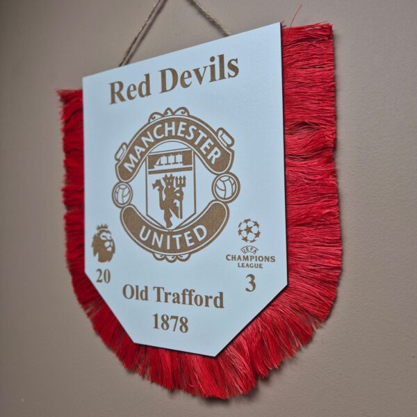 proporczyk piłkarski z herbem