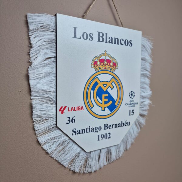 proporczyk piłkarski z herbem