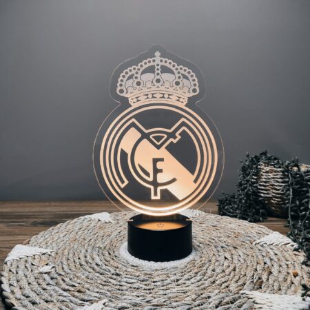 lampka statuetka LED z logo